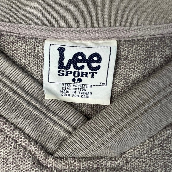 Vintage Green Bay Packers Size L Sweatshirt Men’s Lee Sport Brown Embroidered - Picture 9 of 12